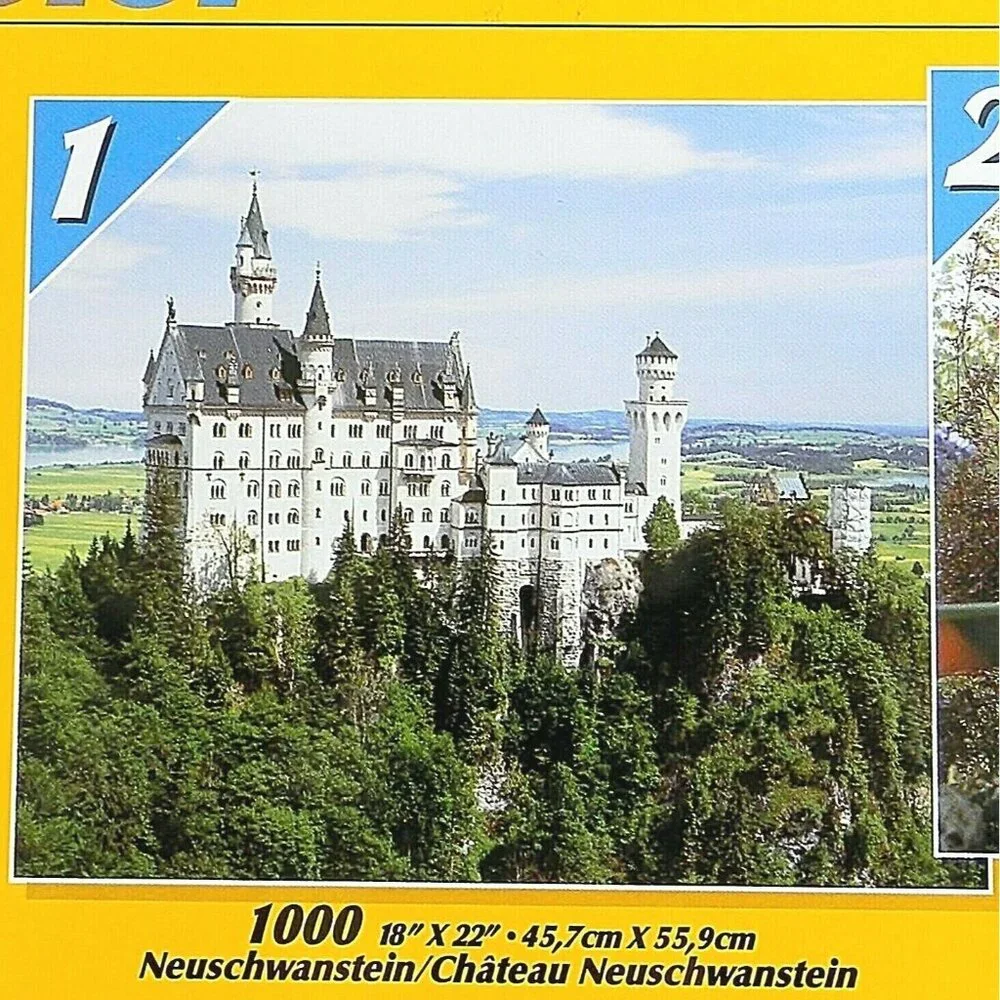 Vintage 7 NEW Sealed Jigsaw Puzzles Kodacolor Photo Gallery in Collectors Tin